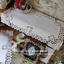 Cotton hand embroidered Belly lace lace placemats cushion hand towel multi-purpose square towel foreign trade inventory