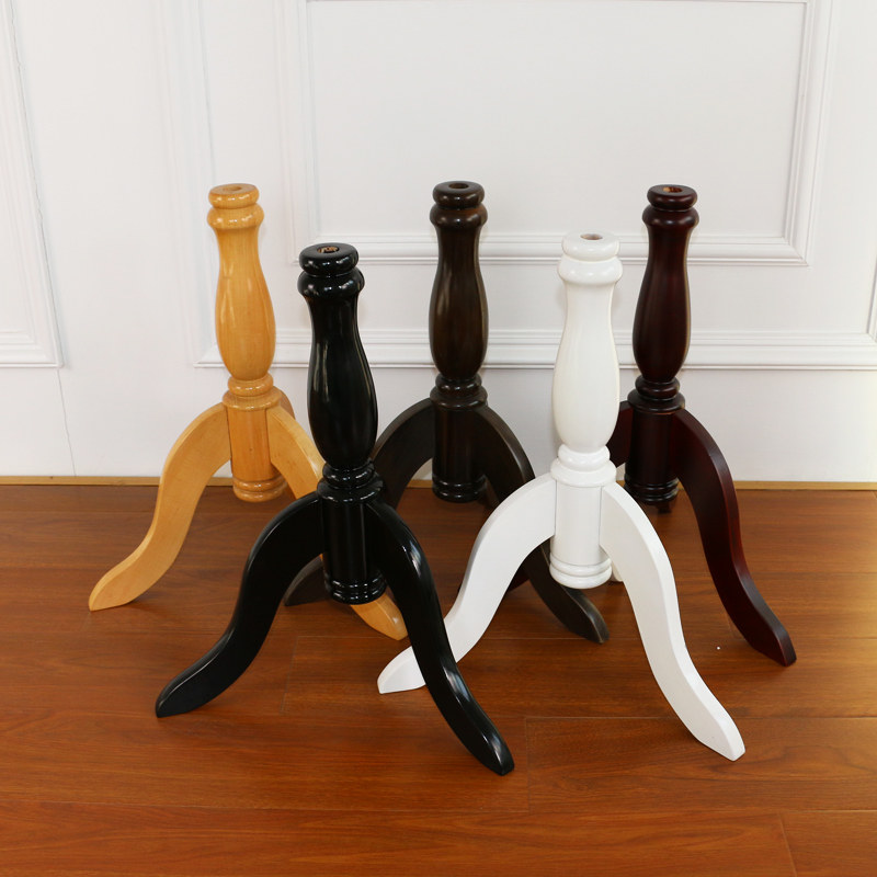 Clothing Model Base Accessories Solid Wood Male And Female Model Base Small CUHK Triangle Eurostyle Square Board Black And White Color