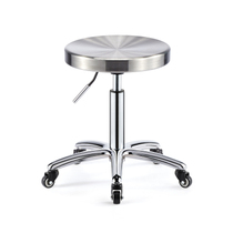 New explosion-proof rotating lift pulley beauty salon makeup master stool) backrest chair