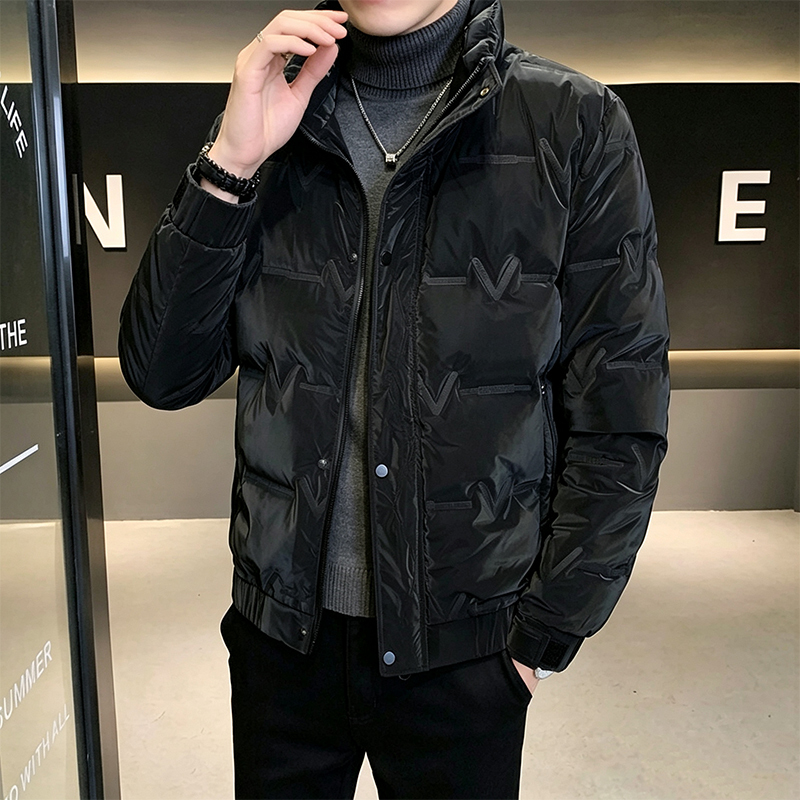 Men's down Jacket 2026 New Winter Trendy Versatile Top Casual Loose Stand Collar Thickened Coat Men's down Jacket 2026 New Winter Trendy Versatile Top Casual Loose Stand Collar Thickened Coat