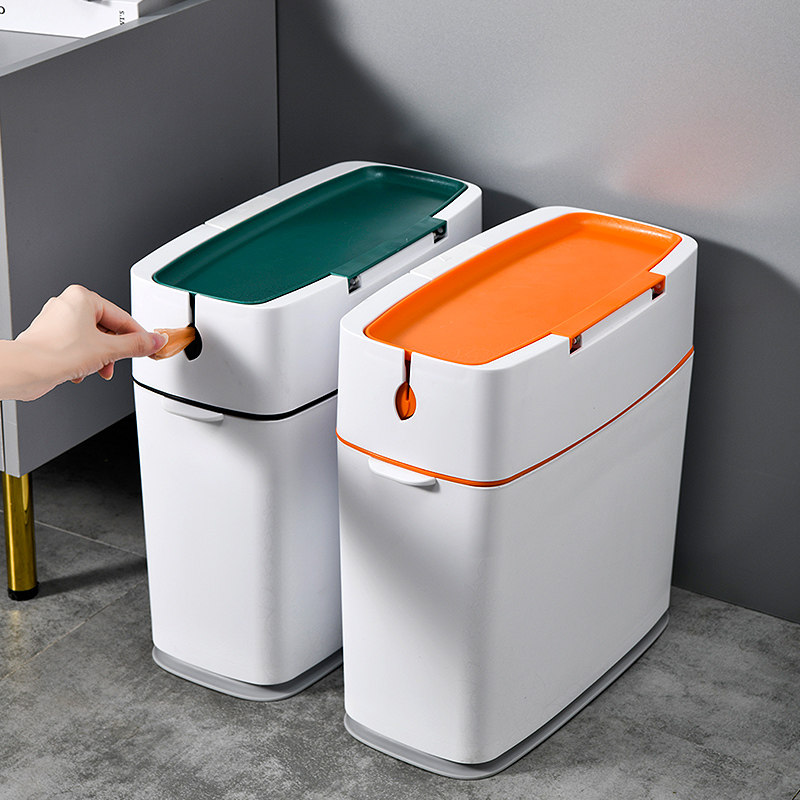 Creative Nip Stitch Bin with lid Large Number Home Kitchen Living Room Light Lavish Makeup Room Toilet High Face Value Dustbin