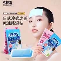 Summer days Department of ice cool chill and cool cold and cold ice application Retreat Mobile Phone Physical Heat Dissipation Cool and Heat Absorb Stick-to-stick