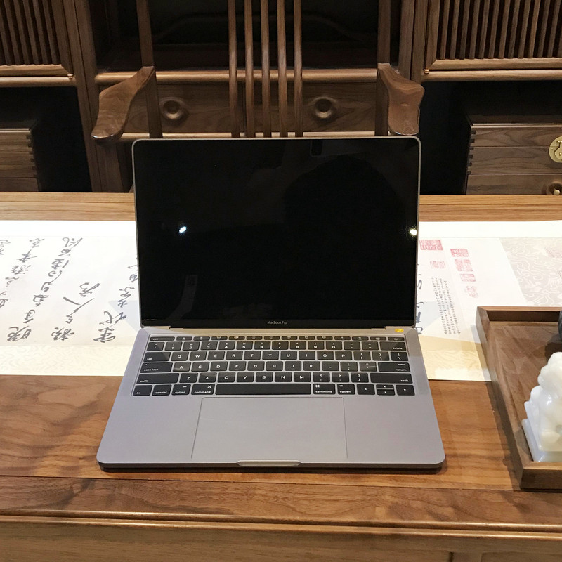 Simulated Laptop Model Machine MacBook Pro 13inch Sample Decoration Prop 1:1 Apple Computer