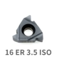 16 ER 3,5 ISO LDA наружная резьба, универсальная