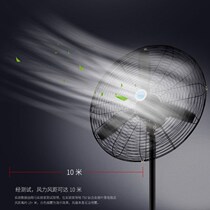 Commercial Double Head 360 Degrees Ecstasy Industrial High Power Electric Fan Big Row Stall Hotel Workshop Powerful Floor Fan