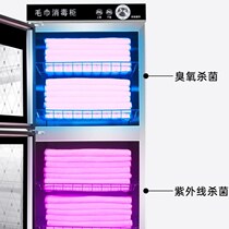 Large double door open vertical commercial towel clothes Quilt Disinfection Cleaning Cabinet Laundry Beauty Shop Bath Towels