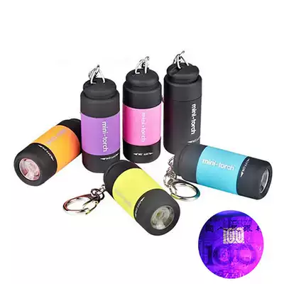 Rechargeable banknote detector Purple light pen Ultraviolet flashlight Mini banknote detector Small portable banknote detector