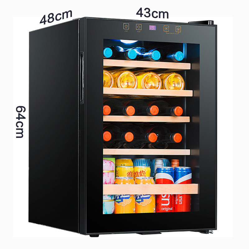 Kindergarten Food Retention Cabinet Small With Thermometer Display Kitchen Dining Room Fridge Dining Table Refrigerated Refreshing with lock-Taobao