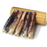 Натуральный чемодан, мужской резной мундштук, китайский гороскоп, подарок на день рождения