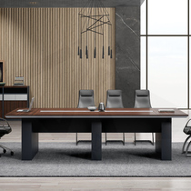 Shenzhen Conference Table Minimalist Modern Training Table Negotiation Table Benches Square Office Chairs Combined Meeting Room Long Table