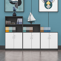 Staff filing cabinet locker Archives cabinet Office combination cabinet Wood with lock minimalist Hyundai leaning against wall information cabinet