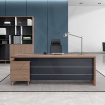 Shenzhen owner desk chair combination president table big class desk manager table supervisor table simple and modern office furniture