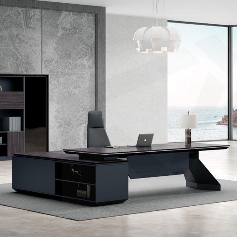 Shenzhen boss desk simple modern single manager president desk and chair combination supervisor desk office furniture