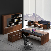 Boss Table President Table Shenzhen Custom Brief About Modern New Chinese Manager Executive Grand Bandstand Office Furniture Portfolio