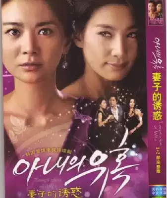 Wife's Temptation 1 2 complete DVD Korean drama starring Zhang Ruixi Mandarin disc