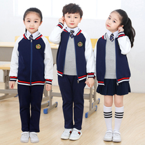  Kindergarten garden clothes Spring and autumn clothes Primary school school uniforms spring and autumn and winter clothes childrens baseball clothes sports clothes