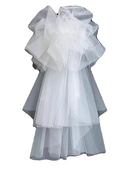 Жемчужное колье, элитное колье-чокер, цепочка на шею, свадебное колье-чокер, аксессуар-цепочка на ключицы, элегантный и изысканный.