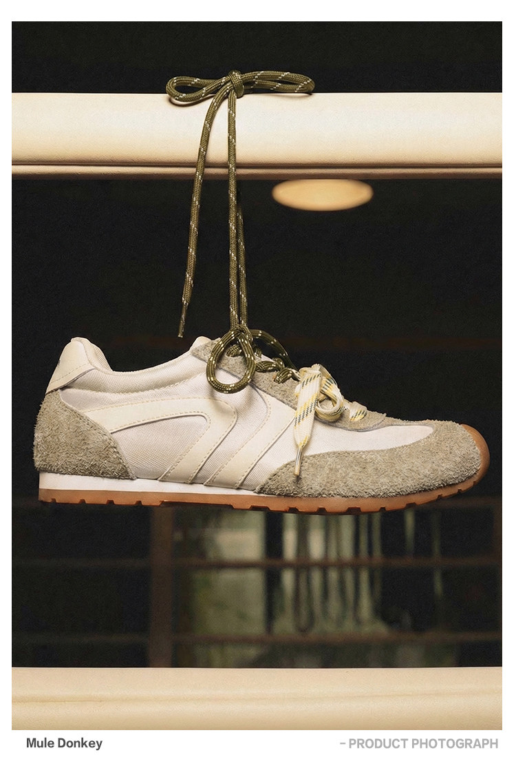 Mule Donkey Retro German Army Trainer Sneaker
