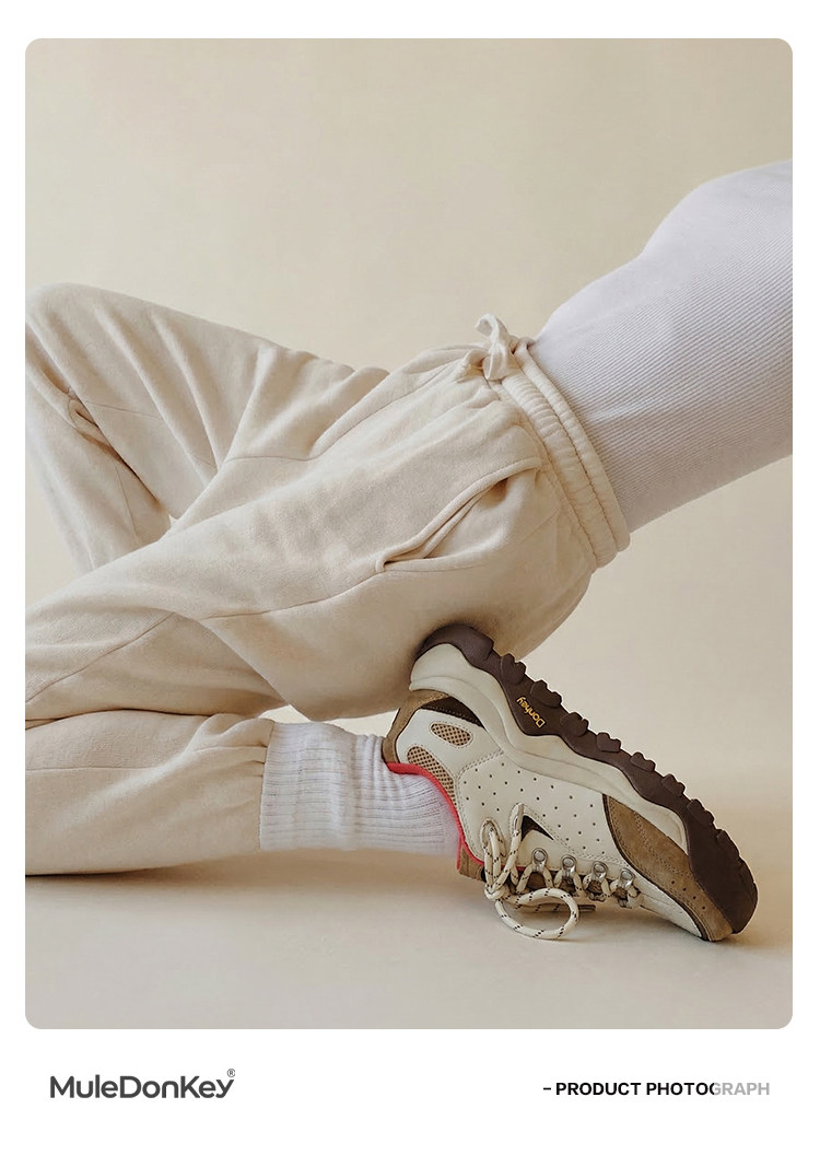 Mule Donkey Chunky Lace-Up Trail Sneaker