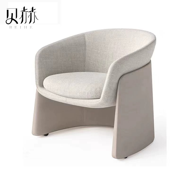 Designer Lounge Chair for Sales Office, Beauty Salon, Reception, Single Sofa Chair, Hotel Lobby, Meeting Single Chair