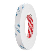 Single-sided thickened white EVA door frame sealing window gap sealant foam foam strip sealing strip sound insulation tape