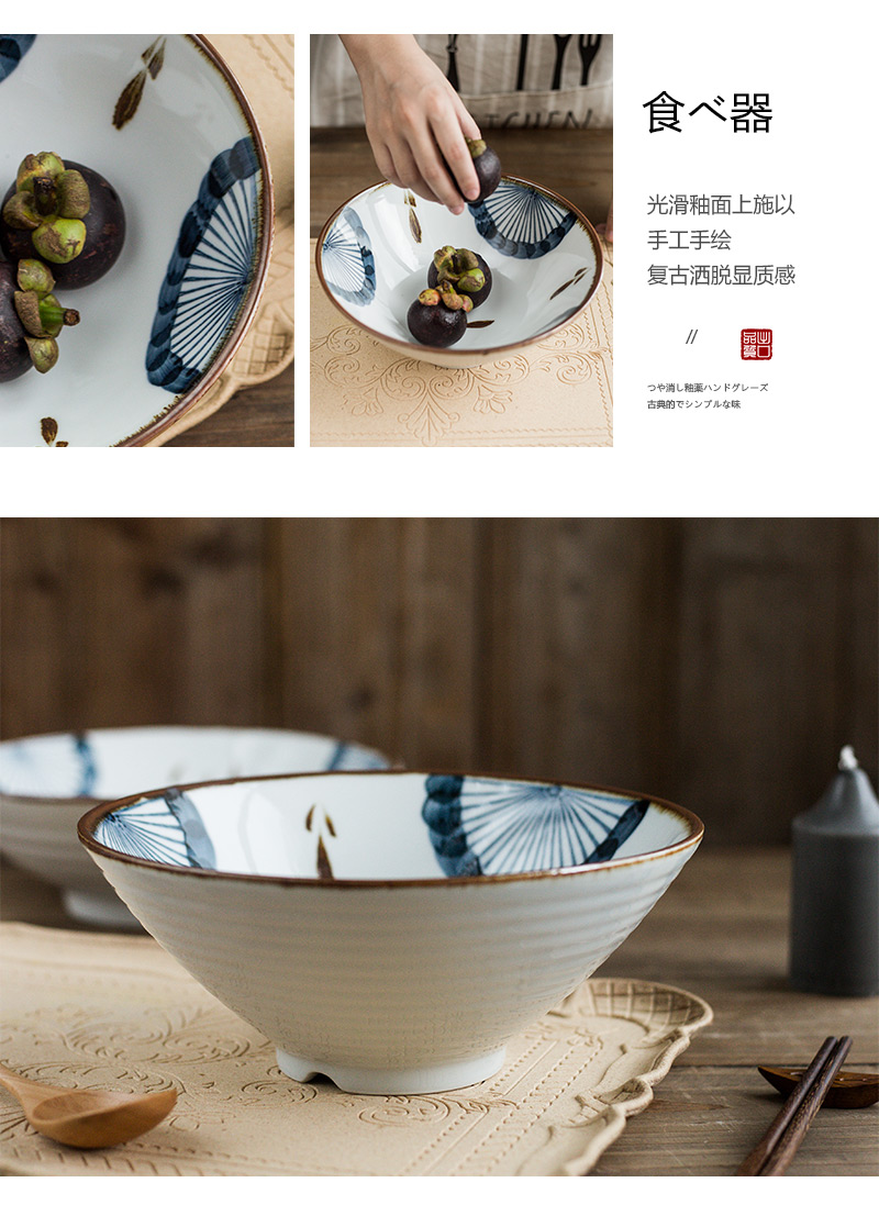 Tao is soft hand Japanese household rainbow such as bowl bowl of individual creative move ceramic lovely rainbow such use tableware Japanese soup bowl