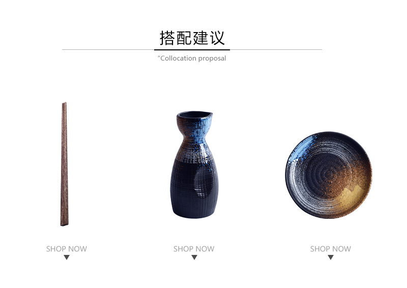 Tao soft free collocation with Japanese creative move under the glaze up ceramic pottery dishes utensils cup dish spoons