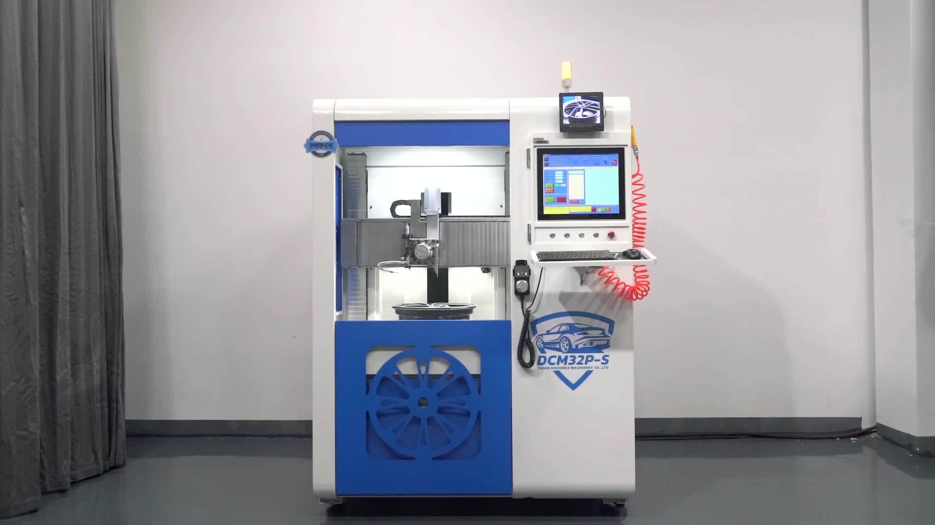 China Mag Rim Rerpair Diamond Cutting Wheel Lathe Alloy Wheel Repair