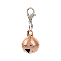 Медный колокольчик, 4 см, розовое золото