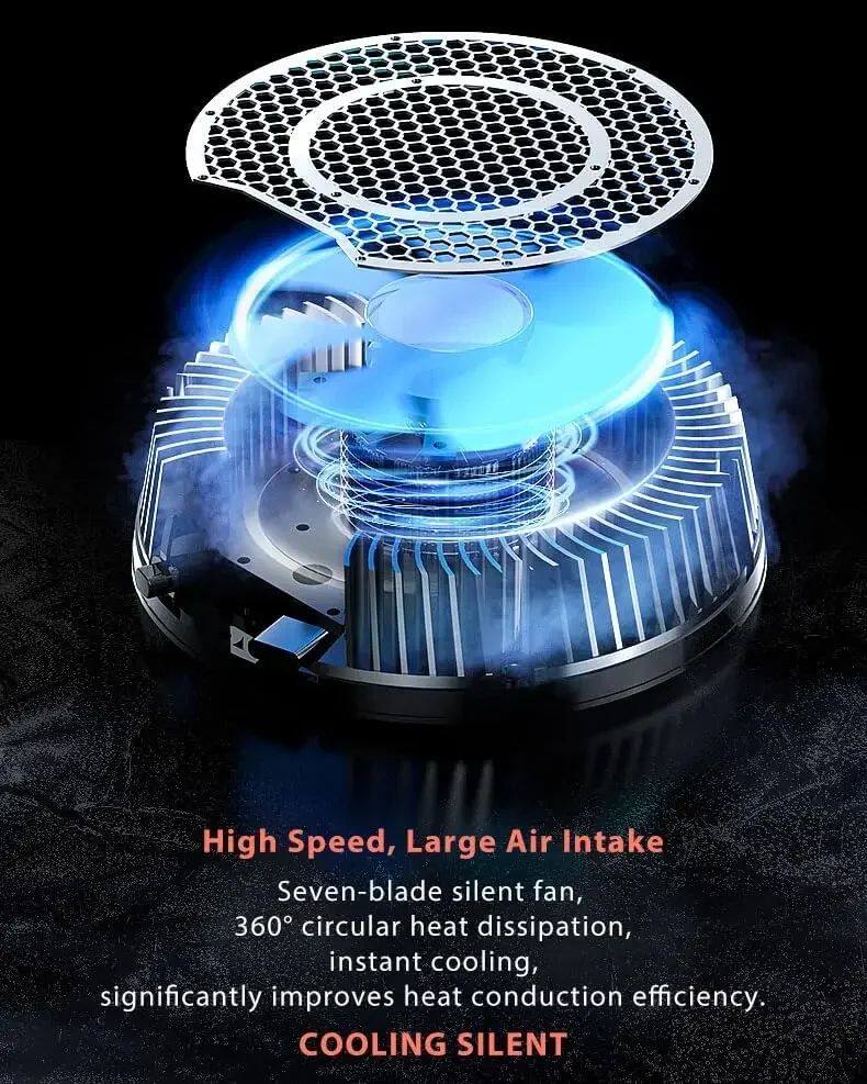 Мобильный радиатора x42 fan phone magnetic cooler for dedicated tablet with alum