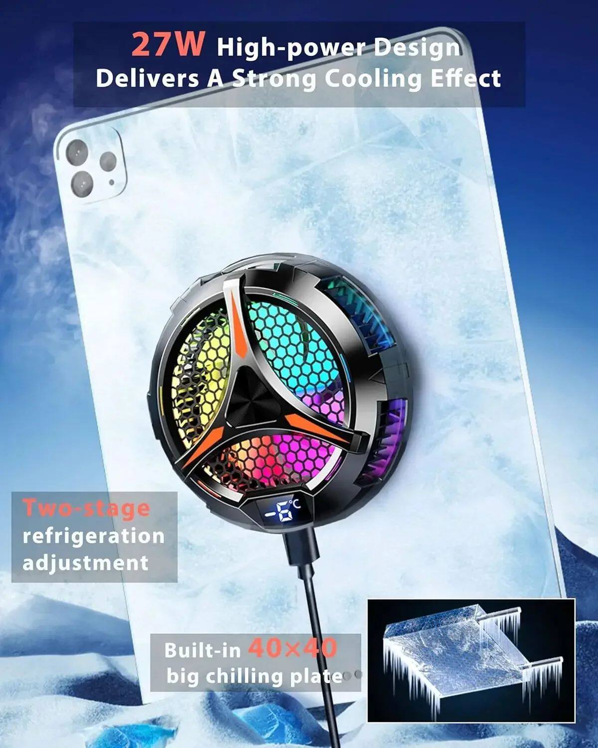 Мобильный радиатора x42 fan phone magnetic cooler for dedicated tablet with alum