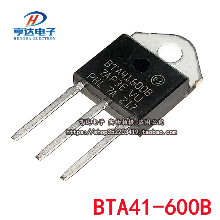 New domestic BTA41-600B BTA41600B 600V 40A TO-3 Bidirectional Semiconductor Control Rectifier Direct Plug
