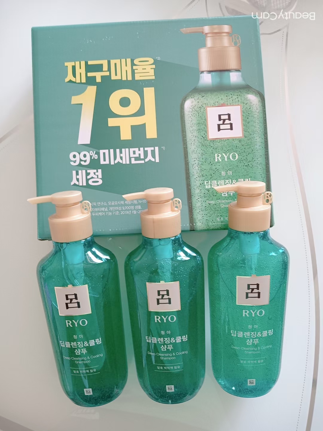 South Korea Original Imported Shampoo controlled oil smooth and smooth anti-drop shampoo The big bottled 550ml