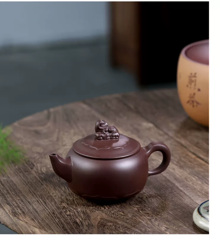 Nghi Hưng Zisha Bộ Ấm Trà Hoàn Toàn Được Làm Thủ Công Bằng Tay Kung Fu Bộ Trà Trà Khay Tiếp Nhận Văn Phòng Bộ Hoàn Chỉnh Sanyang Kaitai Ấm Trà ấm chén tử sa cao cấp mua ấm tử sa
