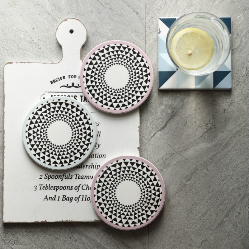 Jingdezhen creative European cup mat waterproof insulation pad bibulous antiskid as the eat mat mat ceramic bowl