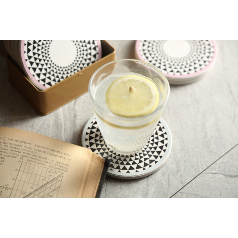 Jingdezhen creative European cup mat waterproof insulation pad bibulous antiskid as the eat mat mat ceramic bowl