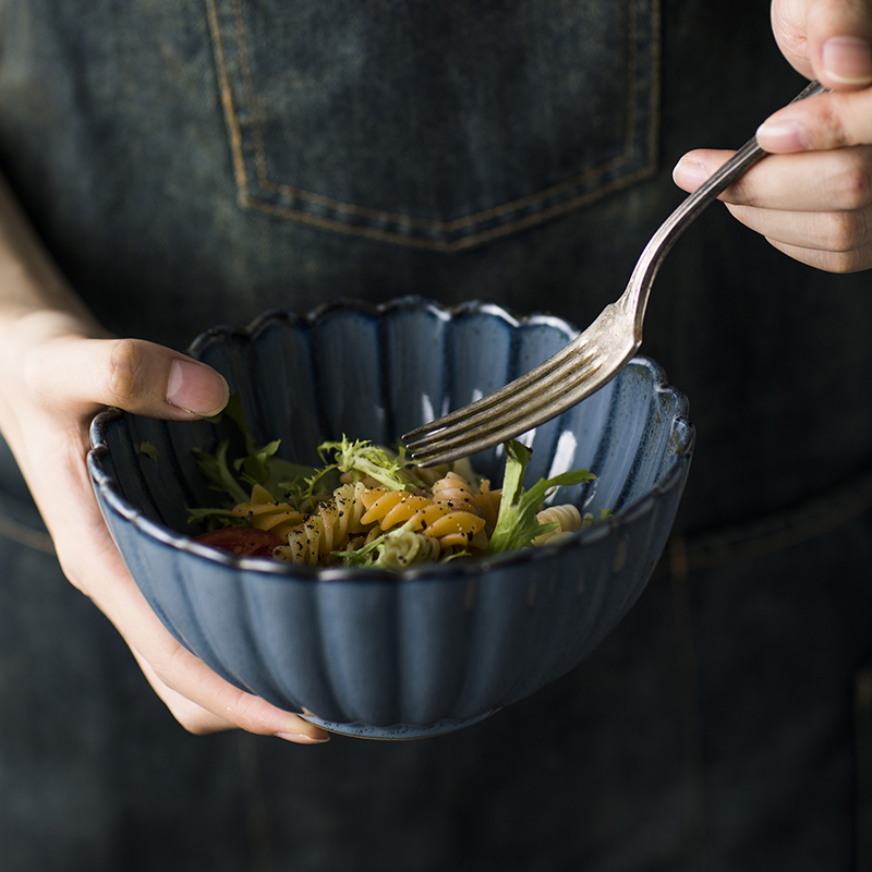 Japanese up by grain tableware suit individual soup bowl rainbow such as bowl bowl creative ceramic bowl bowl of wind restoring ancient ways
