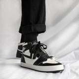 Кроссовки, трендовые высокие сапоги, универсальная обувь для отдыха, коллекция 2022, в корейском стиле, осенние