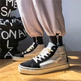 Зимние высокие туфли, удерживающие тепло трендовые тканевые кроссовки, коллекция 2021, в корейском стиле