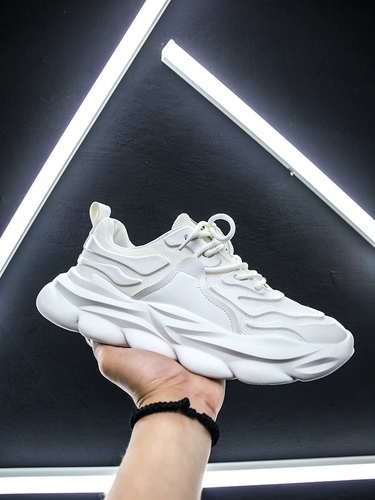 Универсальная спортивная летняя дышащая черная повседневная обувь для отдыха на платформе