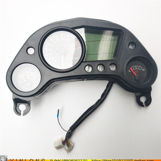 Motor Street Sports Car Road Race Horizon 12 Thế hệ R2 Dụng cụ LED Điện tử LCD Quay số Con trỏ Cơ khí - Power Meter đồng hồ xe wave nhỏ