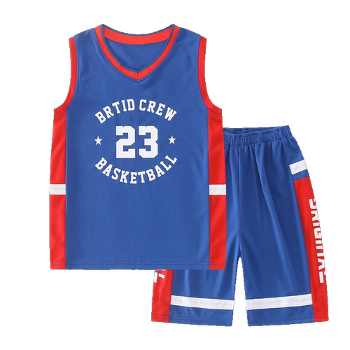 Баскетбольная форма, жилет, комплект, быстросохнущая спортивная летняя одежда для мальчиков, подходит для подростков, в западном стиле