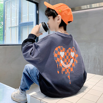 Childrens clothes of autumn clothes 2022 new childhood childhood clothes tide card for boys