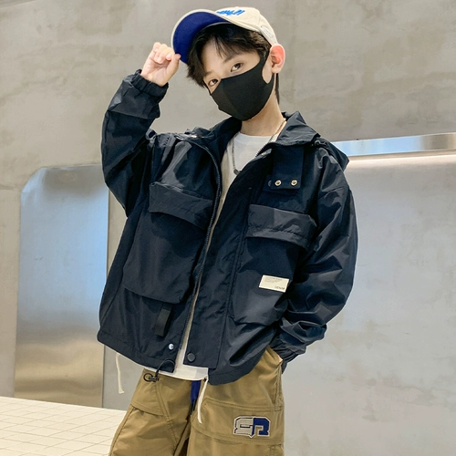 Детская весенняя летняя одежда, осенняя куртка для мальчиков, коллекция 2023, подходит для подростков