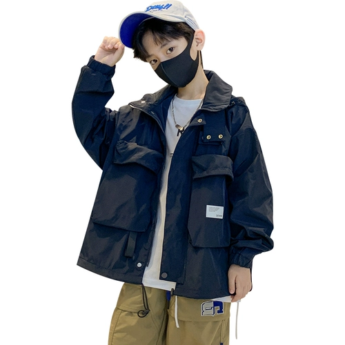 Детская весенняя летняя одежда, осенняя куртка для мальчиков, коллекция 2023, подходит для подростков