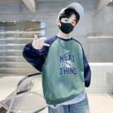 Весенняя осенняя детская толстовка для мальчиков, подходит для подростков, в западном стиле