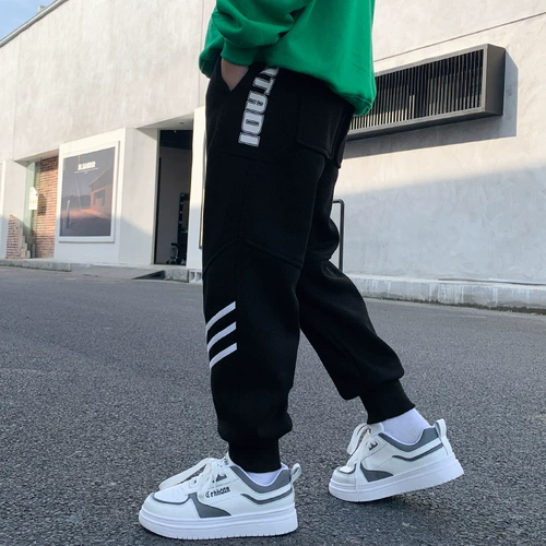 Детская весенняя летняя одежда, весенние осенние штаны для мальчиков, коллекция 2023, подходит для подростков