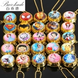 Мультяшные детские ретро карманные часы