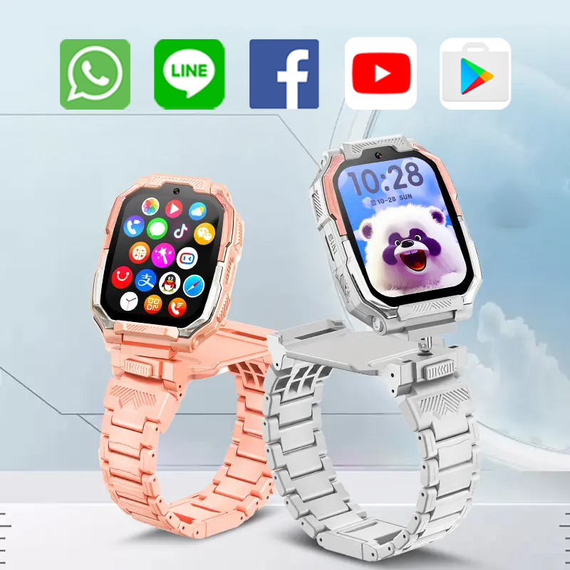 Imoo Hong Kong, Macao, and Taiwan Children's Smart Positioning Waterproof Phone Watch with Sim Card Slot, International Version, Overseas Version