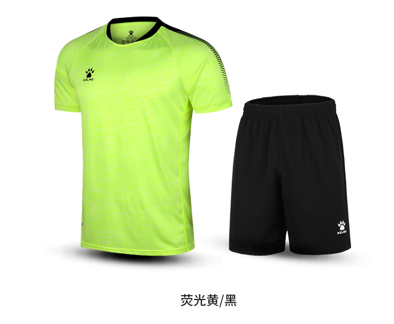 Kelme karme mặc đồ thể thao phù hợp với quần áo thể thao nam chạy nhanh quần short ngắn tay mùa hè quần áo thoáng khí - Thể thao sau bộ thể thao nữ mùa đông adidas